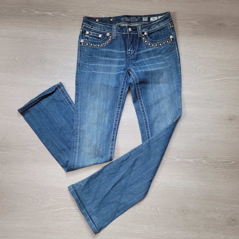 Miss Me Boot Cut Jeans Size 28